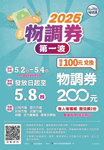 2025物調劵第一波