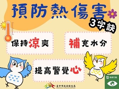 熱傷害宣導