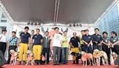 「向工作犬致敬」儀式，並與臺中市政府合作邀請到搜救犬、檢疫犬、緝毒(菸)犬、以及導盲犬共四個單位8隻工作犬蒞臨