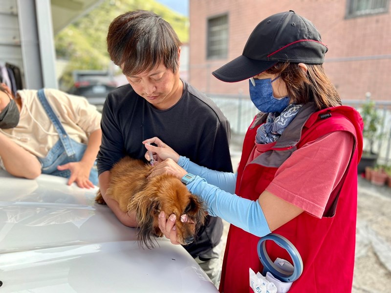 沿街施打狂犬病疫苗